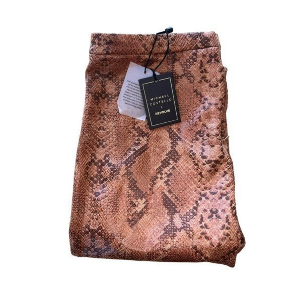 REVOLVE Snake Print Skinny Pants